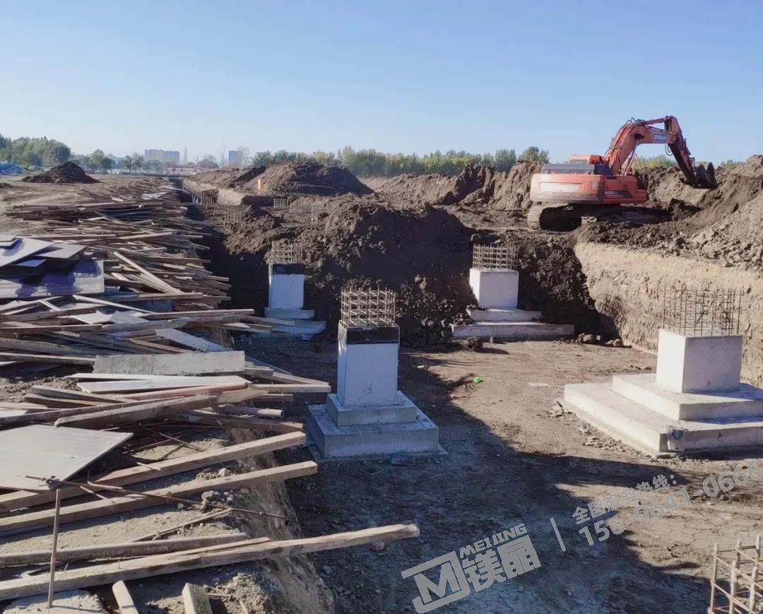 辽宁镁晶板生产基地火热建设中